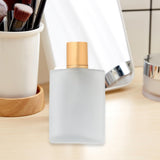 Maxbell Frosted Glass Spray Bottle No Leaking Refillable Empty Travel Perfume Bottle 100ml