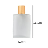 Maxbell Frosted Glass Spray Bottle No Leaking Refillable Empty Travel Perfume Bottle 100ml