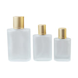 Maxbell Frosted Glass Spray Bottle No Leaking Refillable Empty Travel Perfume Bottle 100ml