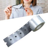 Maxbell 1000Pcs Eyeglasses Anti Slip Stickers Remove without Residue Protective Film high viscosity oval