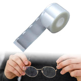 Maxbell 1000Pcs Eyeglasses Anti Slip Stickers Remove without Residue Protective Film oval no hole