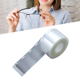 Maxbell 1000Pcs Eyeglasses Anti Slip Stickers Remove without Residue Protective Film oval no hole
