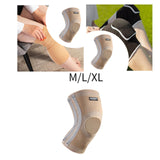 Maxbell Knee Brace Soft Non Slip Knee Protector Knee Wrap for Running Volleyball Gym M