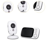 Maxbell Baby Camera UK Temperature Monitor Night Cordless Baby Security Nanny Camera