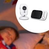 Maxbell Baby Camera UK Temperature Monitor Night Cordless Baby Security Nanny Camera