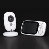 Maxbell Baby Camera UK Temperature Monitor Night Cordless Baby Security Nanny Camera