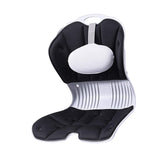 Maxbell Back Posture Corrector Back and Support for Home Desk Office Home Floor Seat Black
