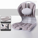 Maxbell Back Posture Corrector Back and Support for Home Desk Office Home Floor Seat Gray