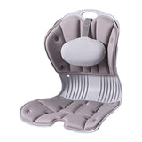 Maxbell Back Posture Corrector Back and Support for Home Desk Office Home Floor Seat Gray