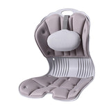 Maxbell Back Posture Corrector Back and Support for Home Desk Office Home Floor Seat Gray