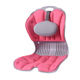 Maxbell Back Posture Corrector Back and Support for Home Desk Office Home Floor Seat Pink