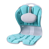 Maxbell Back Posture Corrector Back and Support for Home Desk Office Home Floor Seat Green