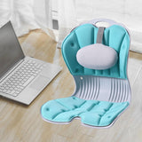 Maxbell Back Posture Corrector Back and Support for Home Desk Office Home Floor Seat Green