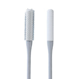 Maxbell Toe Cleaning Brush Lotion Applicator for Foot Cleaning Bath Brush Foot Brush Gray Set