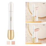 Maxbell 2 in 1 Foundation and Concealer Liquid Portable Full Coverage Built in Brush bright skin