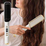 Maxbell Hair Straightener Styling Comb Beauty Supplies Heated Hair Straightener Comb