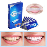 Maxbell 14 Pieces Tooth Whitening Strips Sturdy Easy to Use for Travel Dating Office