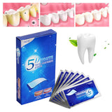 Maxbell 14 Pieces Tooth Whitening Strips Sturdy Easy to Use for Travel Dating Office