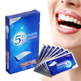 Maxbell 14 Pieces Tooth Whitening Strips Sturdy Easy to Use for Travel Dating Office