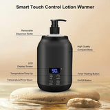 Maxbell Single Bottle Oil Heater Multifunction Lotion Dispenser for Cream Lotion Black