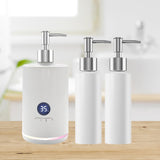 Maxbell Single Bottle Oil Heater Multifunction Lotion Dispenser for Cream Lotion White