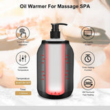 Maxbell Single Essential Oil Bottle Heater Adjustable Professional Oil Bottle Warmer Black
