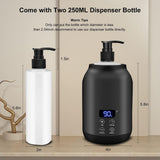 Maxbell Single Essential Oil Bottle Heater Adjustable Professional Oil Bottle Warmer Black