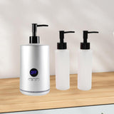 Maxbell Single Essential Oil Bottle Heater Adjustable Professional Oil Bottle Warmer Silver