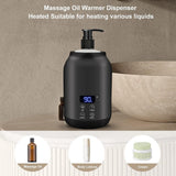 Maxbell Single Essential Oil Bottle Heater Professional for Lotion Cream LED Display Black