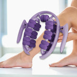 Maxbell Massage Roller Lightweight Leg Massager for Arm Thigh Bodybuilding Equipment purple