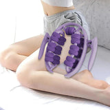 Maxbell Massage Roller Lightweight Leg Massager for Arm Thigh Bodybuilding Equipment purple