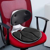 Maxbell Ergonomic Back Support Chair Portable Lumbar Support Posture Corrector Chair Black