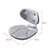 Maxbell Ergonomic Back Support Chair Portable Lumbar Support Posture Corrector Chair Gray