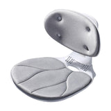Maxbell Ergonomic Back Support Chair Portable Lumbar Support Posture Corrector Chair Gray