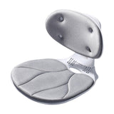 Maxbell Ergonomic Back Support Chair Portable Lumbar Support Posture Corrector Chair Gray