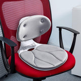 Maxbell Ergonomic Back Support Chair Portable Lumbar Support Posture Corrector Chair Gray