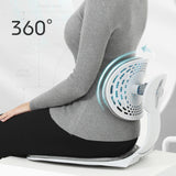 Maxbell Ergonomic Back Support Chair Portable Lumbar Support Posture Corrector Chair Gray