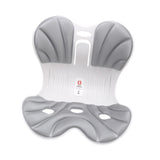 Maxbell Posture Correction Cushion Waist Support for Children Women Men Office Chair white