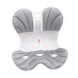 Maxbell Posture Correction Cushion Waist Support for Children Women Men Office Chair white