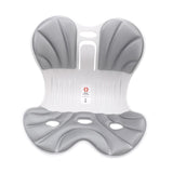 Maxbell Posture Correction Cushion Waist Support for Children Women Men Office Chair white