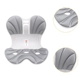 Maxbell Posture Correction Cushion Waist Support for Children Women Men Office Chair white