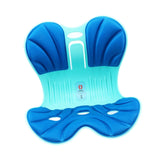 Maxbell Posture Correction Cushion Waist Support for Children Women Men Office Chair blue