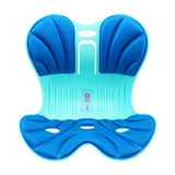 Maxbell Posture Correction Cushion Waist Support for Children Women Men Office Chair blue