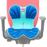 Maxbell Posture Correction Cushion Waist Support for Children Women Men Office Chair blue