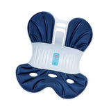 Maxbell Posture Correction Cushion Waist Support for Children Women Men Office Chair dark blue