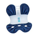 Maxbell Posture Correction Cushion Waist Support for Children Women Men Office Chair dark blue