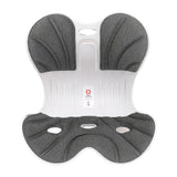 Maxbell Posture Correction Cushion Waist Support for Children Women Men Office Chair dark gray