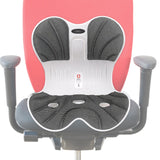 Maxbell Posture Correction Cushion Waist Support for Children Women Men Office Chair dark gray