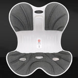 Maxbell Posture Correction Cushion Waist Support for Children Women Men Office Chair dark gray