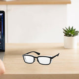 Maxbell Eyes Glasses Frame for Dry Eyes Classic Eyeglasses for Leisure Holiday Adult Black